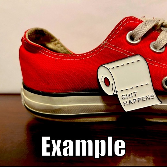 Epic Red Converse (hard to find size) - Picture 8 of 8